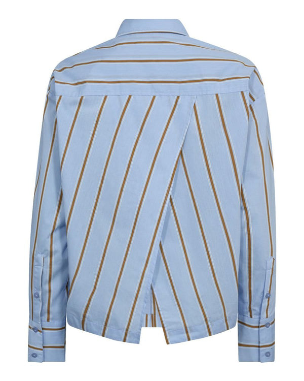 AMORACC STRIPE TIE SHIRT