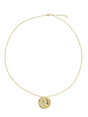 ANTIQUE COIN NECKLACE GP