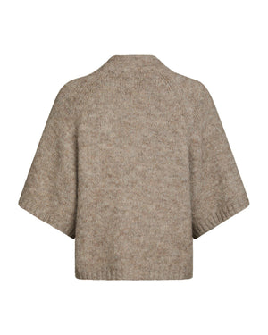 BENUTA FLUFFY KNIT CARDIGAN