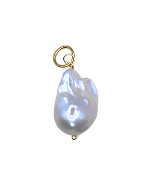 BIG BAROQUE PEARL PENDANT