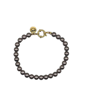 BROWN PEARL BRACELET