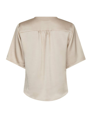 CASADIA HEAVY SATEEN BLOUSE