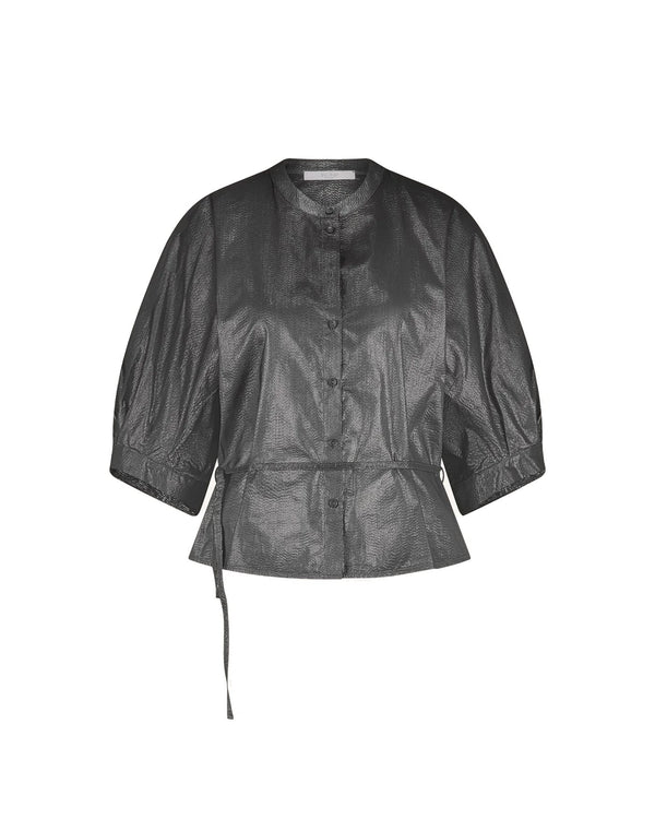 CHRISTI SILVER BLOUSE