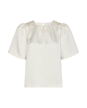 FLORINA HEAVY SATEEN BLOUSE