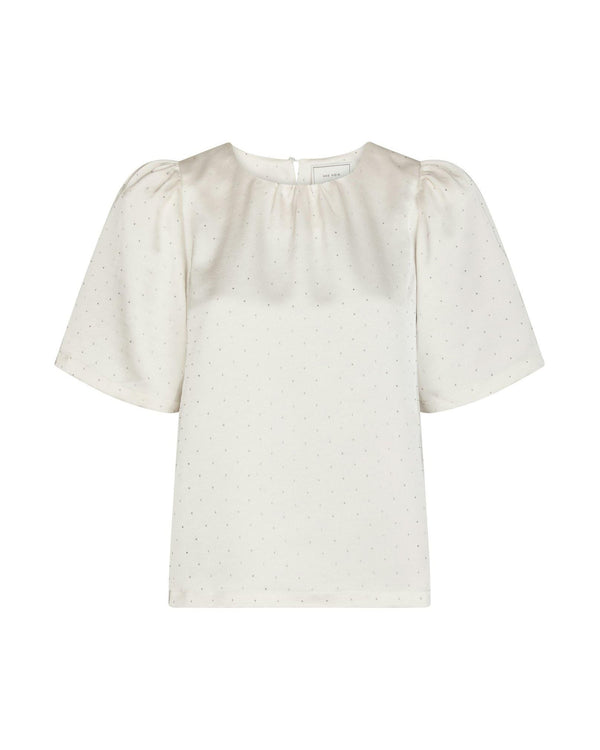 FLORINA HEAVY SATEEN BLOUSE