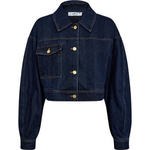 HERING CROP DENIM JACKET