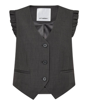 LIANECC FRILL TAILOR VEST