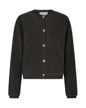 LIMO FLUFFY KNIT CARDIGAN