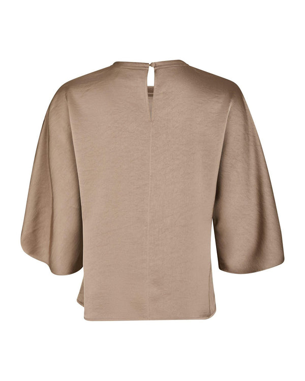 LIORA HEAVY SATEEN BLOUSE