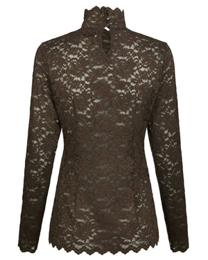 LIZA LACEFLOWER BLOUSE