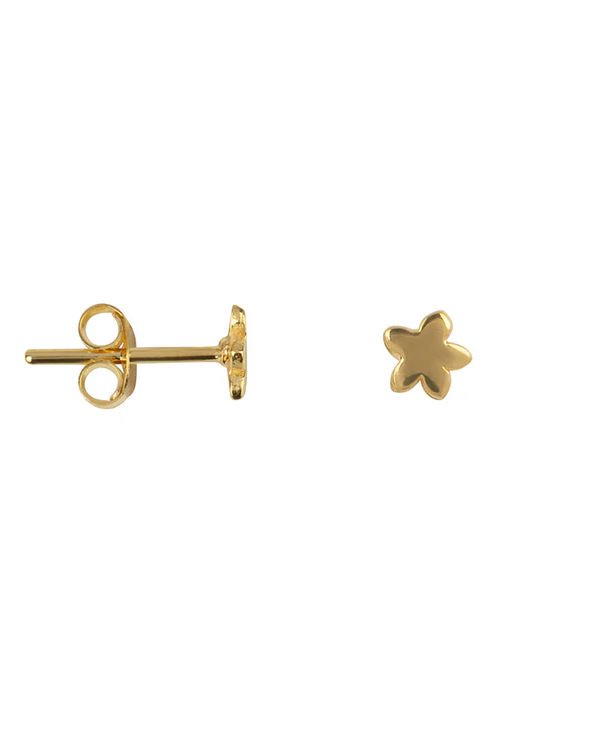 MINI FLAT FLOWER STUD GP
