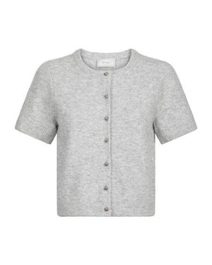 MITTA KNIT CARDIGAN GREY MEL.