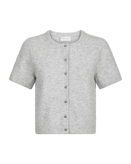 MITTA KNIT CARDIGAN GREY MEL.