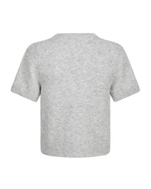 MITTA KNIT CARDIGAN GREY MEL.