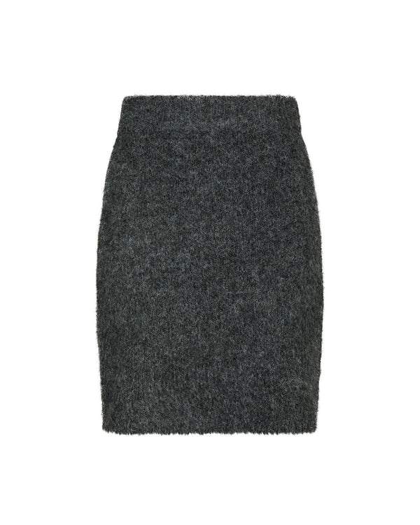 NARIA FLUFFY KNIT SKIRT