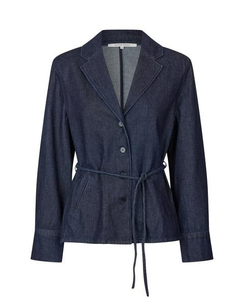 OLANE DENIM SHIRT BLAZER