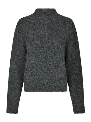 PAULINA FLUFFY KNIT BLOUSE