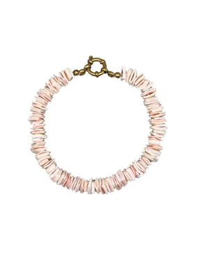 PINK SHELL BRACELET