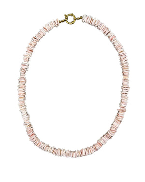 PINK SHELL NECKLACE