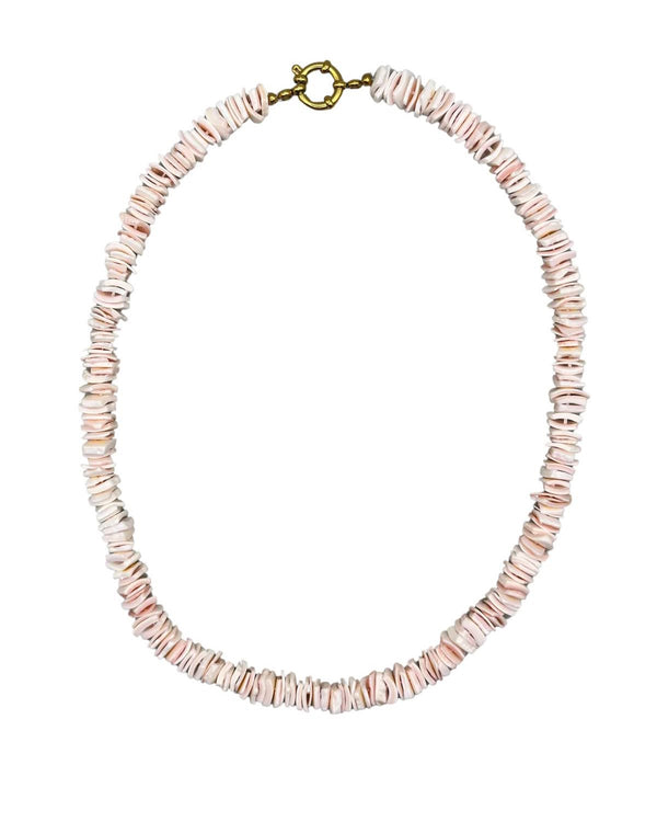 PINK SHELL NECKLACE