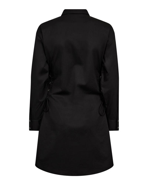 POPPYCC EYELET TIE DRESS