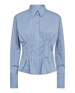 POPPYCC PLEAT WAIST SHIRT