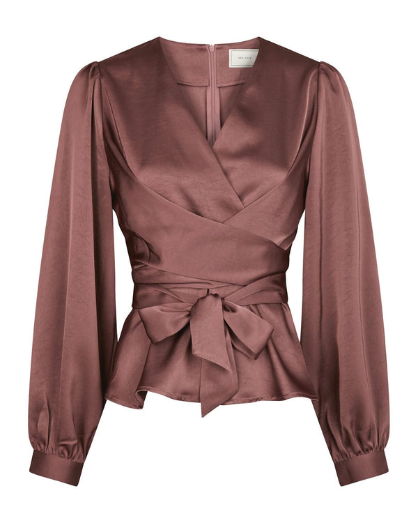 RISTA HEAVY SATEEN BLOUSE