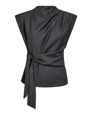 SAGACC PLEAT TOP