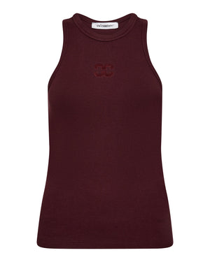 SAHARACC EMBROIDERY TANK TOP