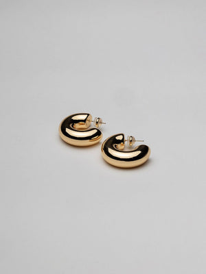 SAMANTHA GOLD HOOPS XS