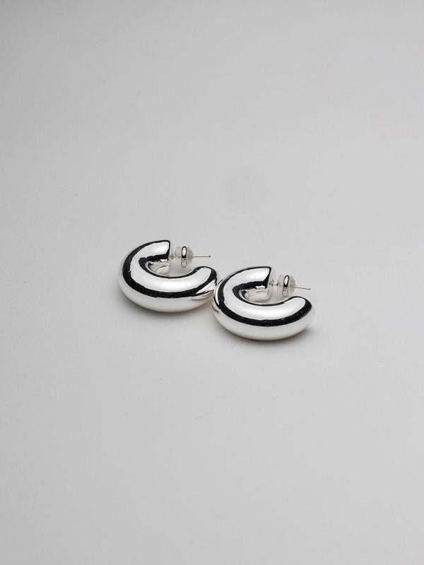 SAMANTHA SILVER HOOPS XS