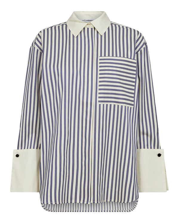 SAMSONCC STRIPE CUFF SHIRT