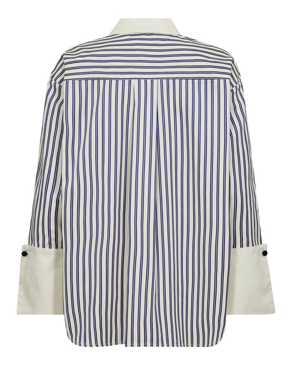 SAMSONCC STRIPE CUFF SHIRT