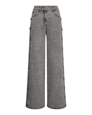 SIDE PANEL BUTTON TALL JEANS