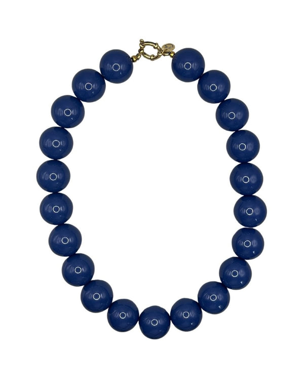 WILMA NAVY NECKLACE