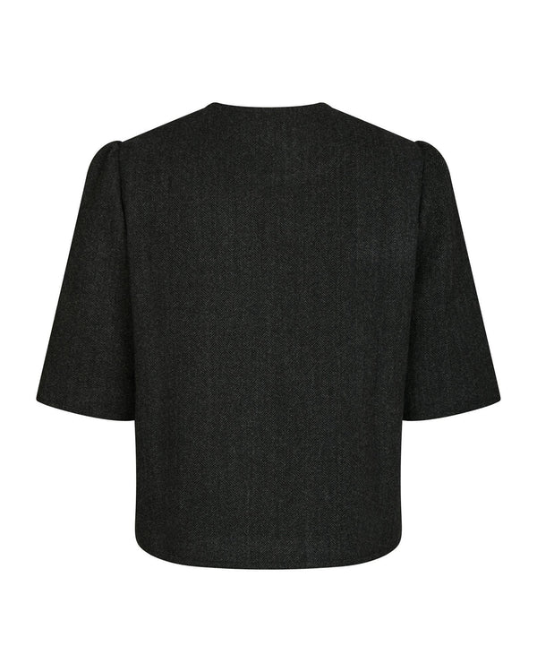 XANTHE HERRINGBONE BLAZER