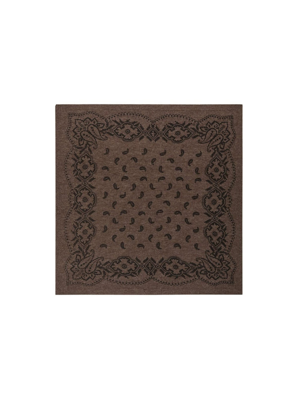 ADELINA PAISLEY KNIT SCARF