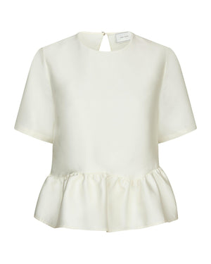 ALVA DULL SATIN BLOUSE