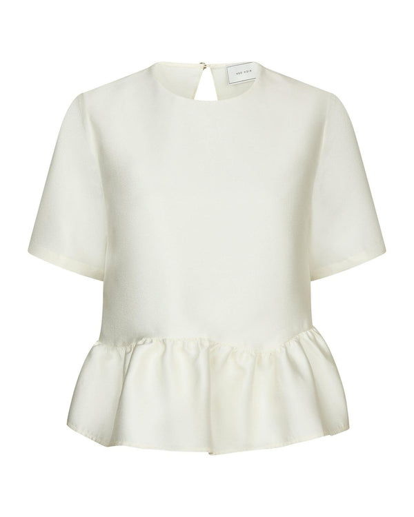 ALVA DULL SATIN BLOUSE
