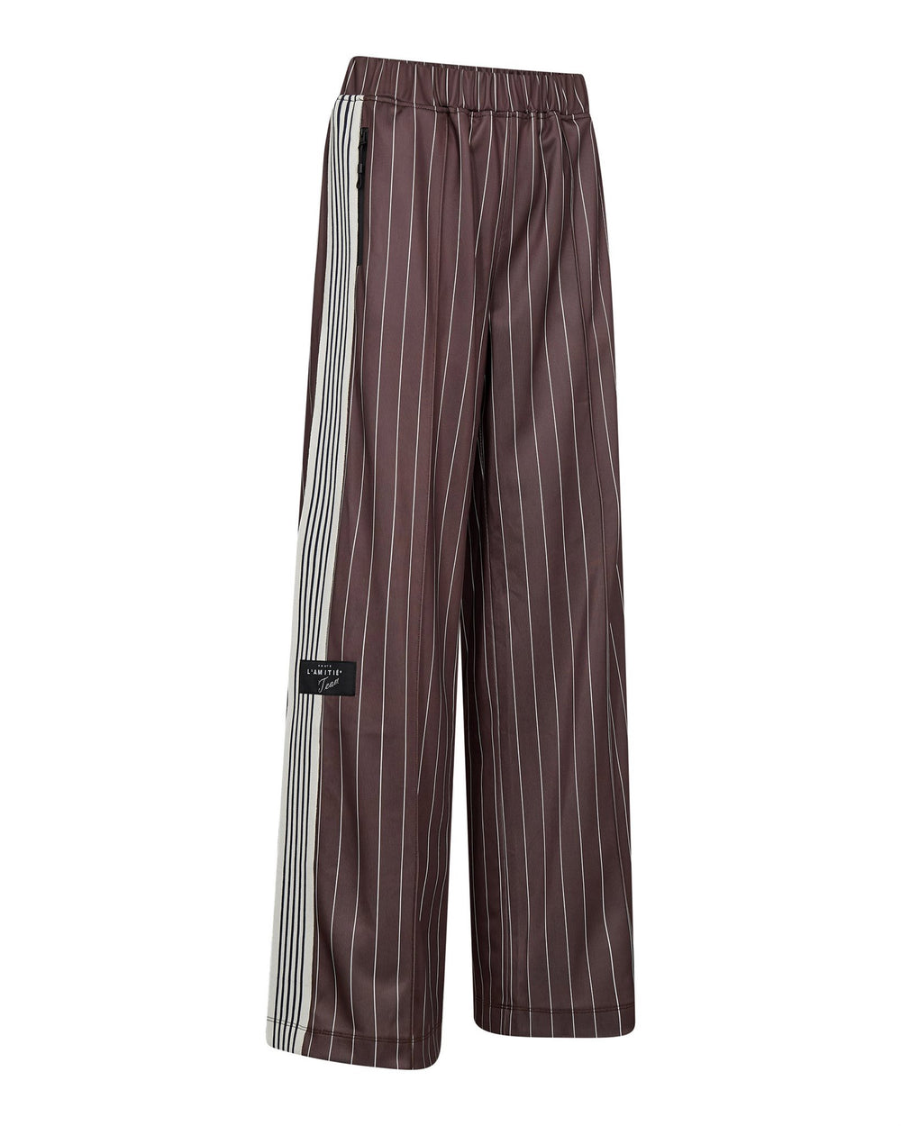 BAGGY PIN STRIPE TRACK PANTS