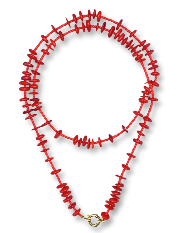 BEADS SHELL NECKLACE