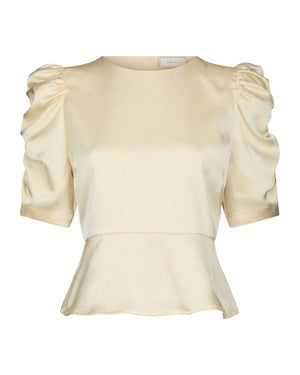 BENUA HEAVY SATEEN BLOUSE