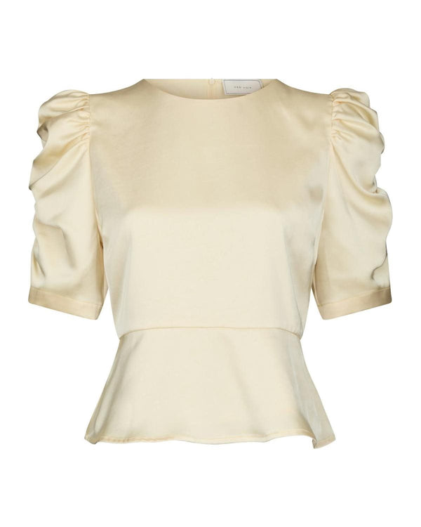 BENUA HEAVY SATEEN BLOUSE