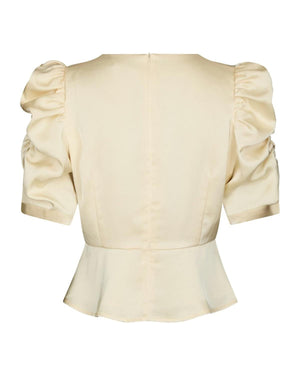 BENUA HEAVY SATEEN BLOUSE