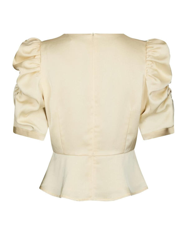 BENUA HEAVY SATEEN BLOUSE
