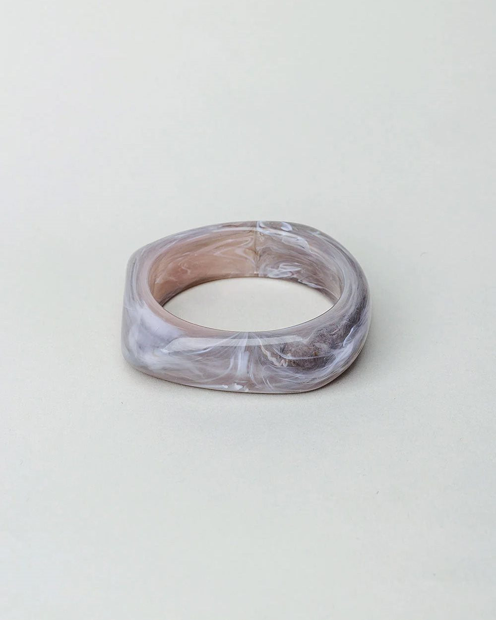 BIG SQUARE BRACELET GREY