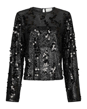 BLAKE SEQUINS BLOUSE
