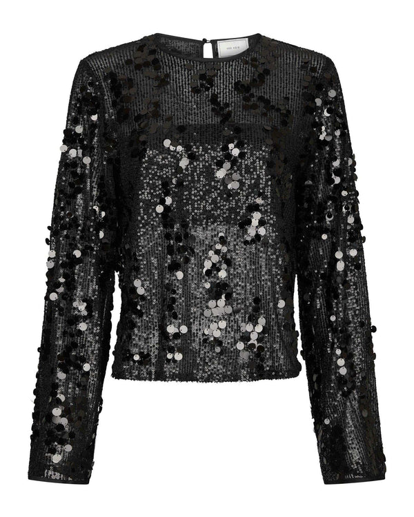 BLAKE SEQUINS BLOUSE