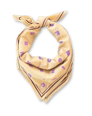 BONNIE LETTER SCARF