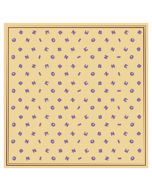 BONNIE LETTER SCARF